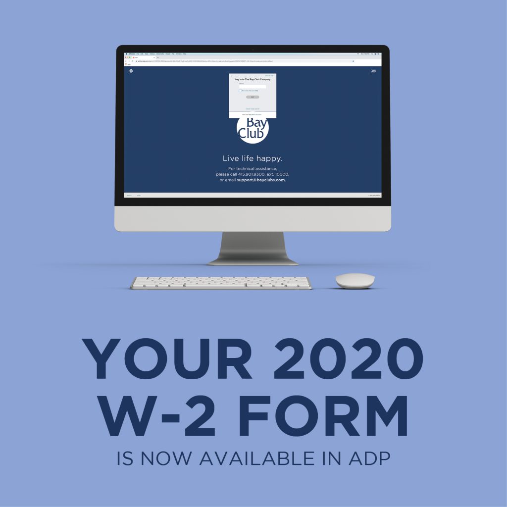 Your 2020 W2 is Now Available!