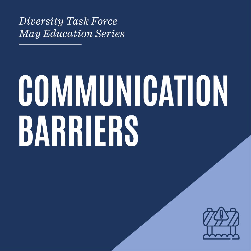 Diversity & Inclusion Education Series | May 2021