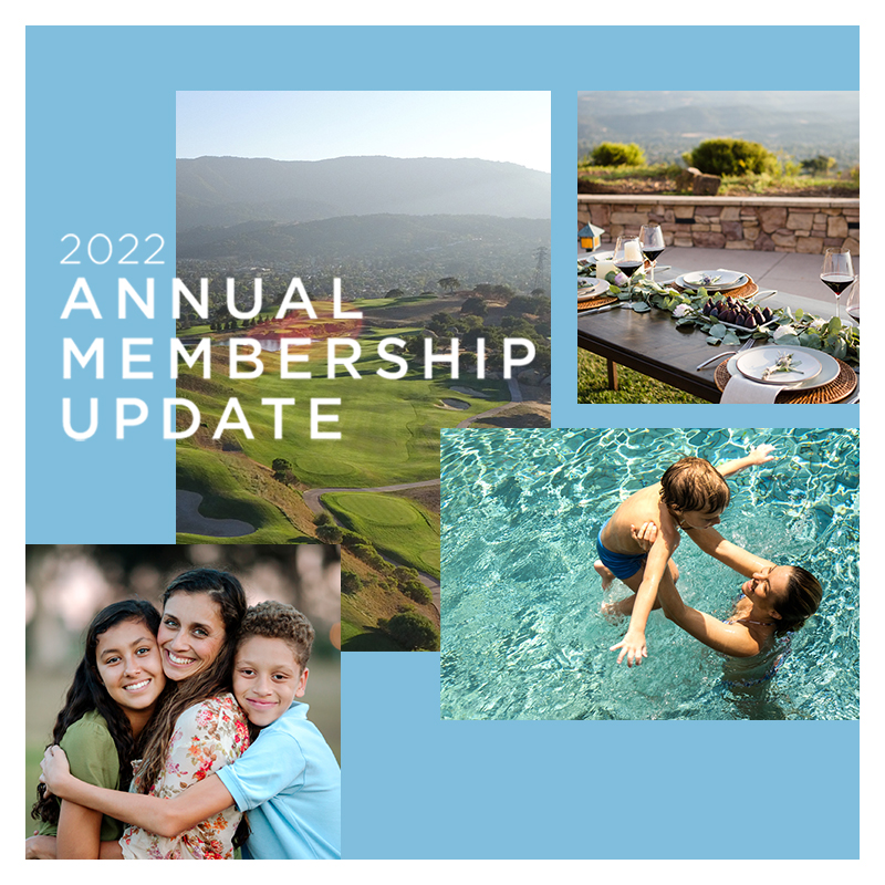 2022 Annual Membership Update